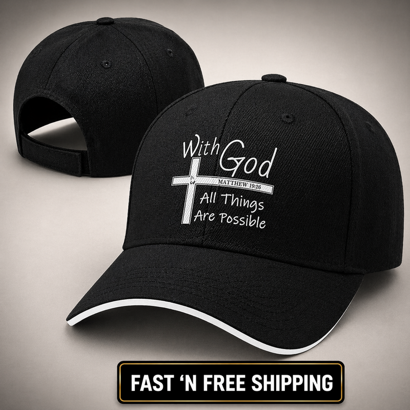 Jesus Hat for Men, Snapback Christian Hats for Women, Outdoor Religious Caps