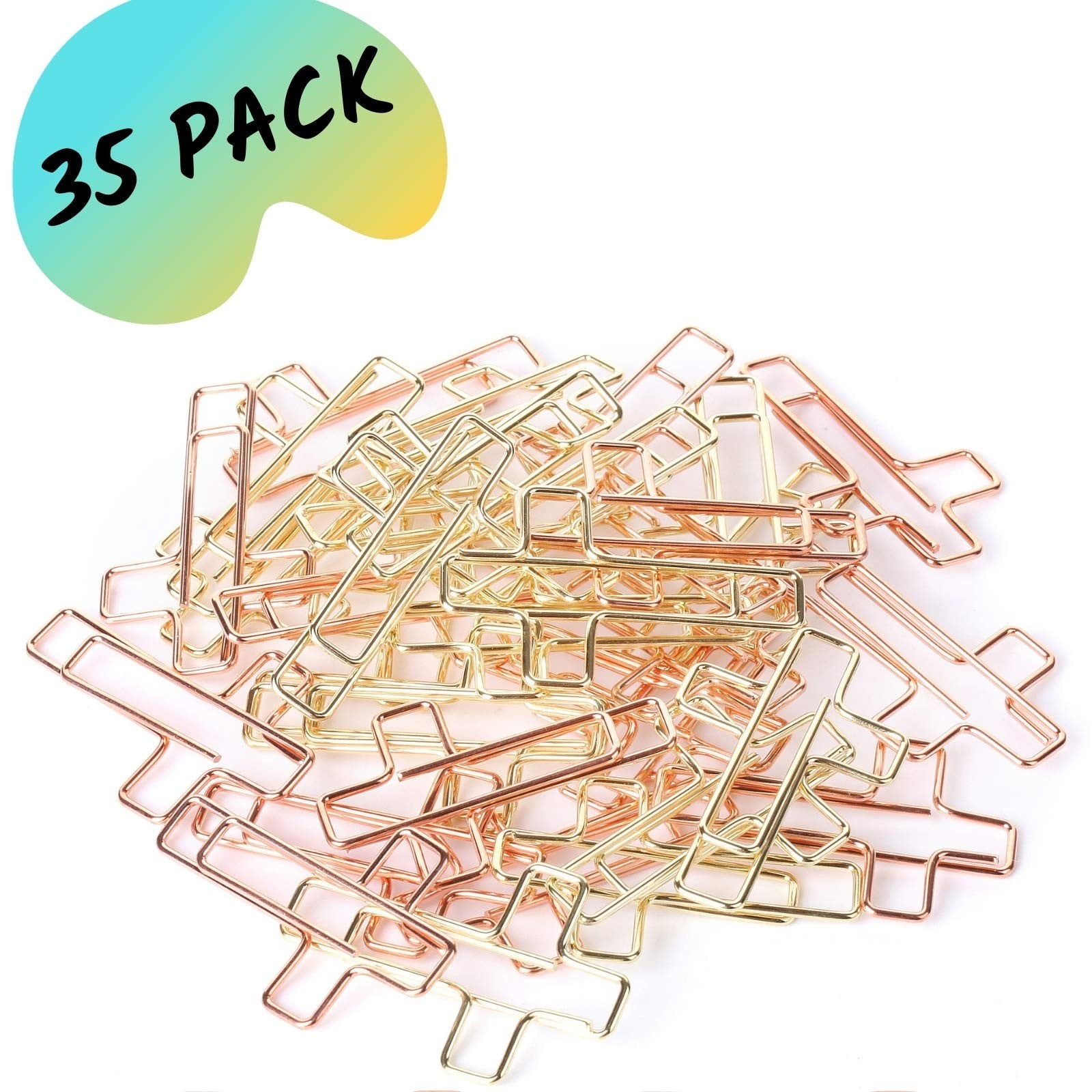 Mr Pen- Cross Paper Clips Gold Rose Stainless Christian Bookmark Office Home Use
