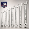 CRAFTSMAN 7-Pc SAE Combination Wrench Set 1/4"–9/16" w/ Storage Pouch 12-Point