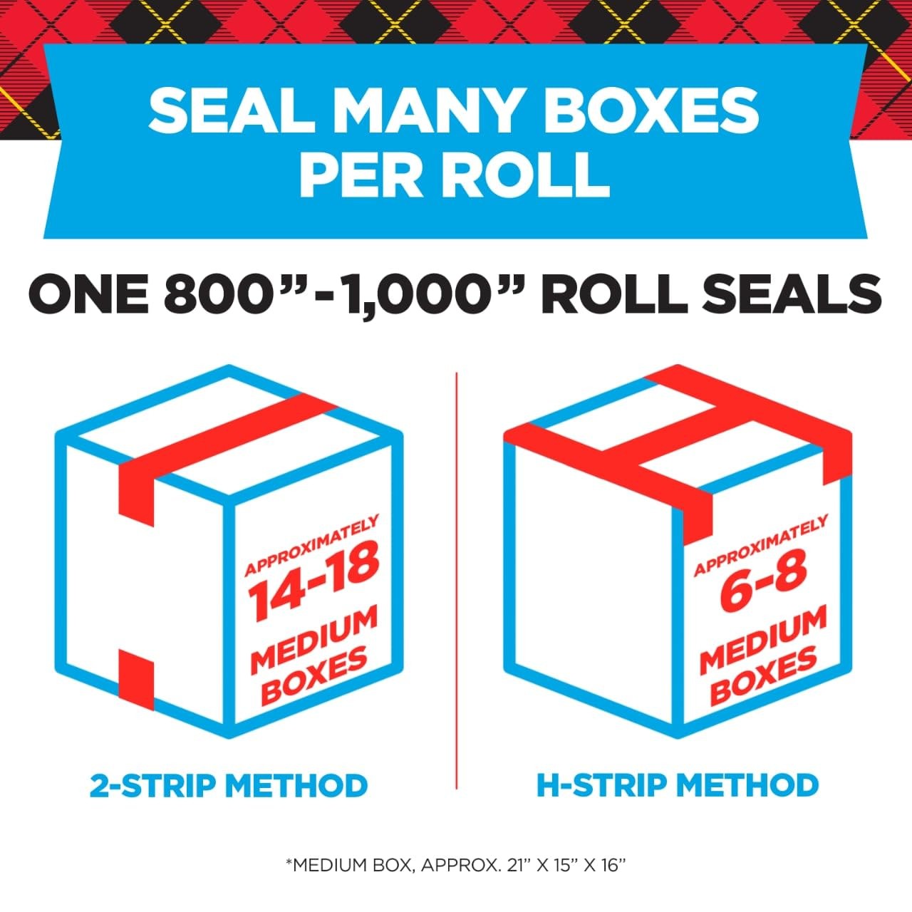 Scotch Heavy Duty Packing Tape w/ Dispenser 1.88 in x 27.7 yd Clear Roll