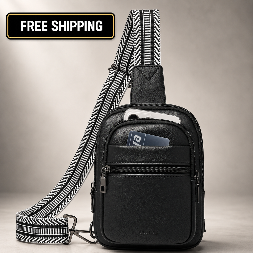 LATMAP 3L SMALL Sling Bag Fanny Packs For Women Men Mini Crossbody Chest Belt