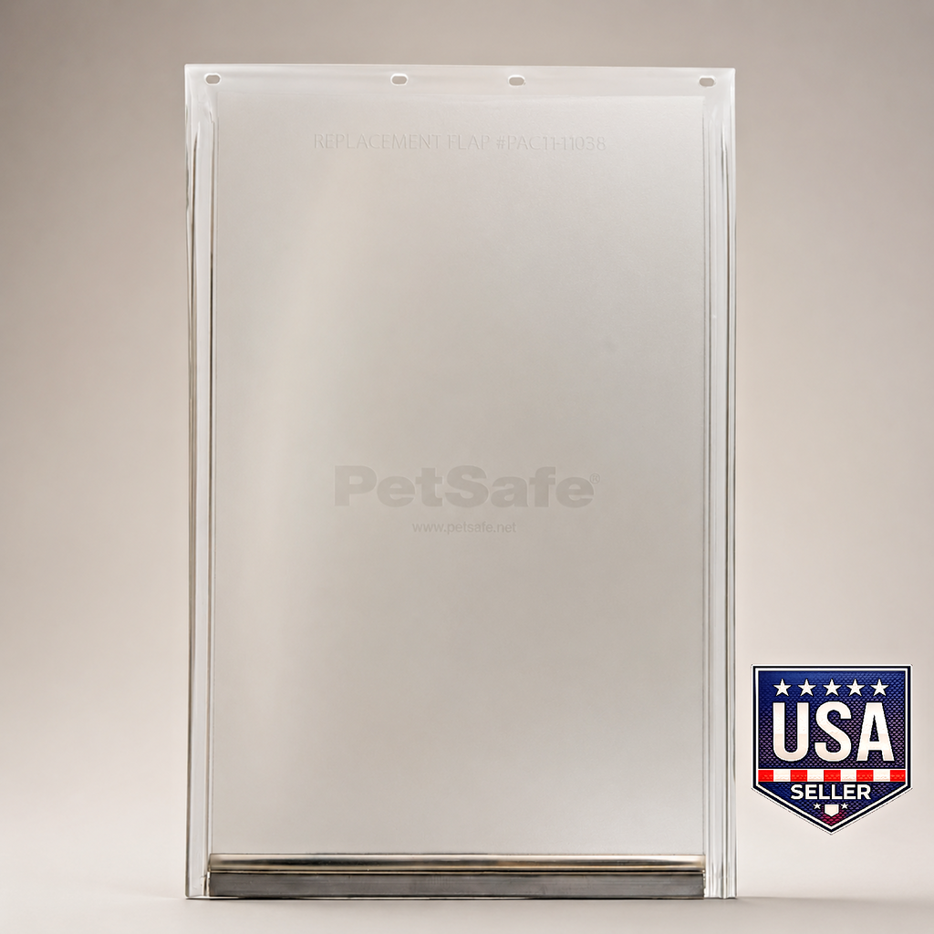 Medium Pet Door Replacement Flap Compatible w/ PetSafe Doors 8-1/8 x 12-7/8