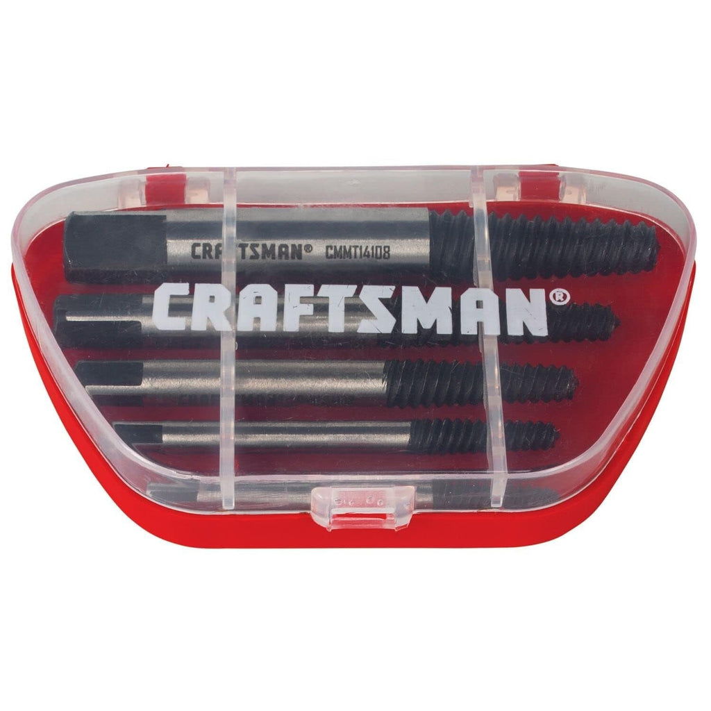 CRAFTSMAN Spiral Screw Extractor Tool Set Removes Broken & Stripped Bolts