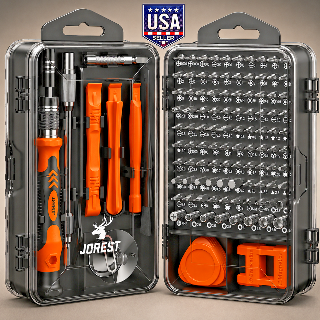 JOREST 117 in 1 Precision Screwdriver Set Tool Gift for Men Mini Repair Tool Kit